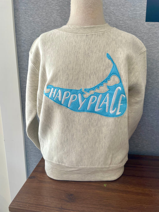Youth Happy Crew In Beach Blue