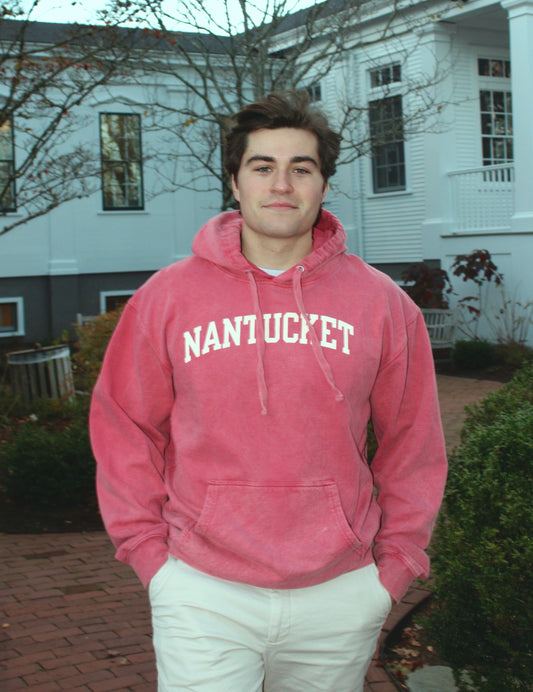 Nantucket Red Saltwash Hooded Sweatshirt