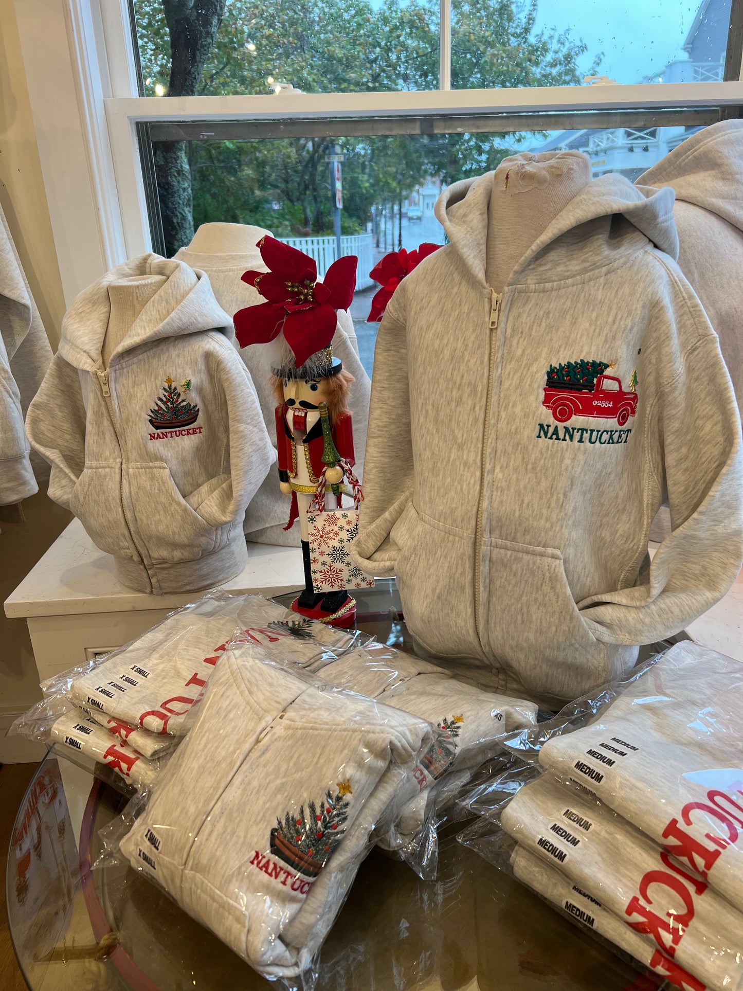 Kids Christmas Truck Full Zip Sweatshirt