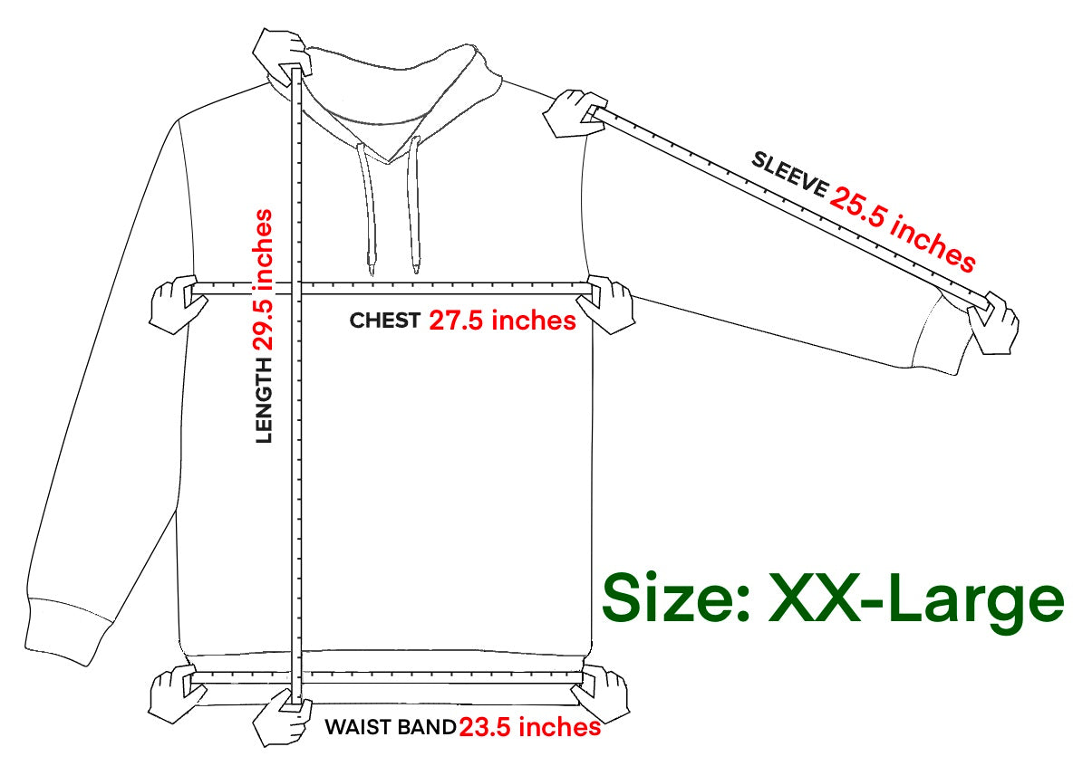 Salty Ocean Blue Hoodie