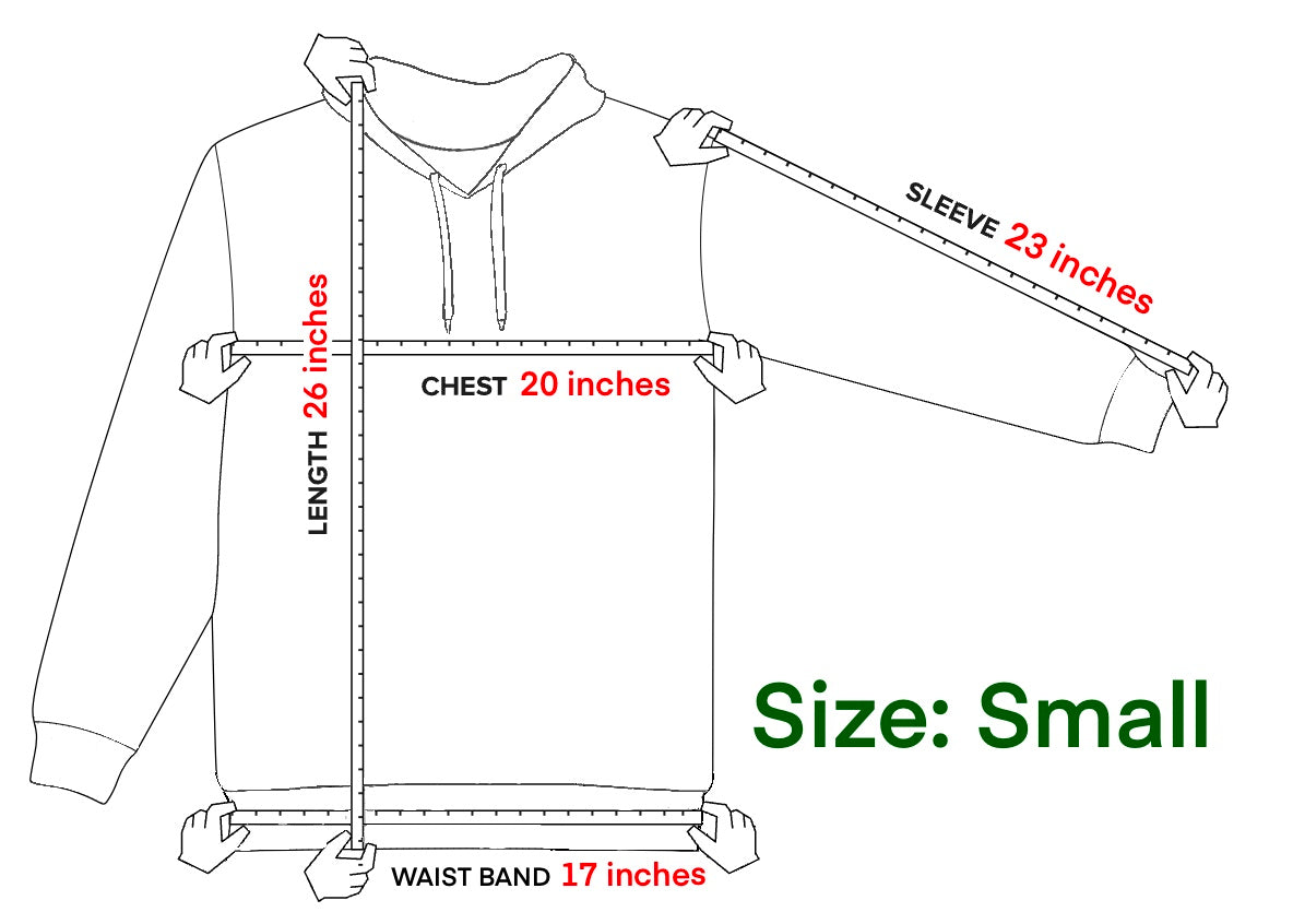 Salty Ocean Blue Hoodie