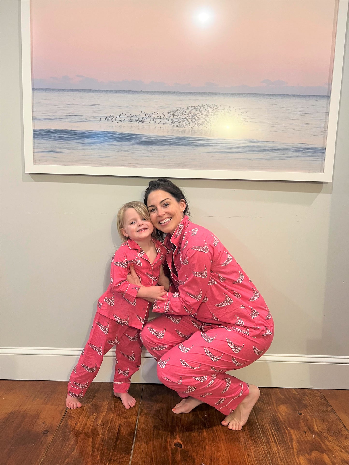 Youth Pink Happy Place PJ's