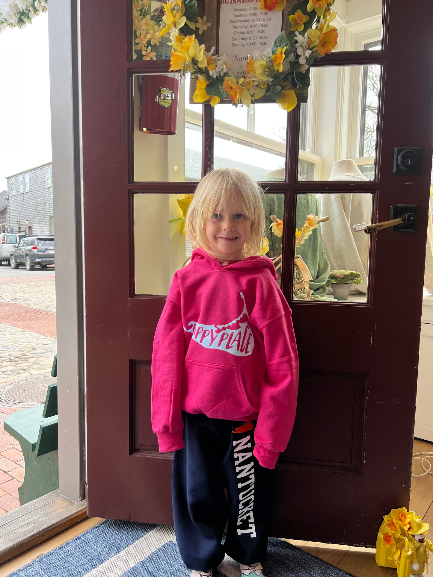 Youth Hot Pink Hoodie