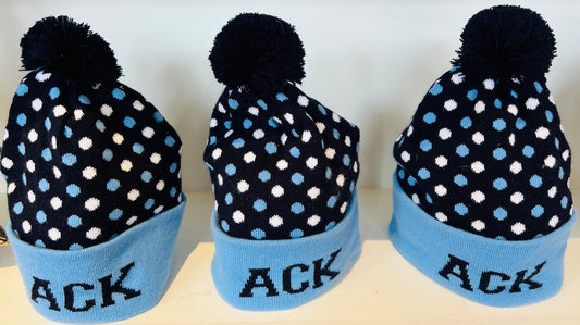 ACK knit unisex hat