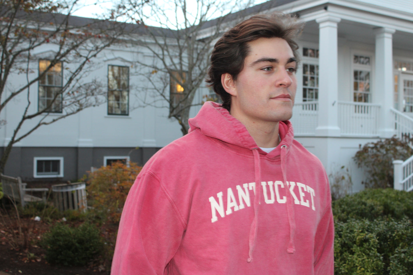 Nantucket Red Saltwash Hooded Sweatshirt