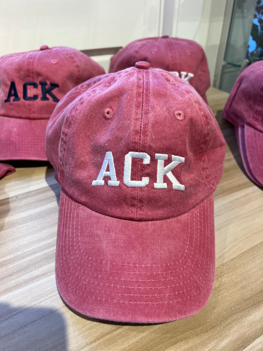 Nantucket Red Cap With White ACK