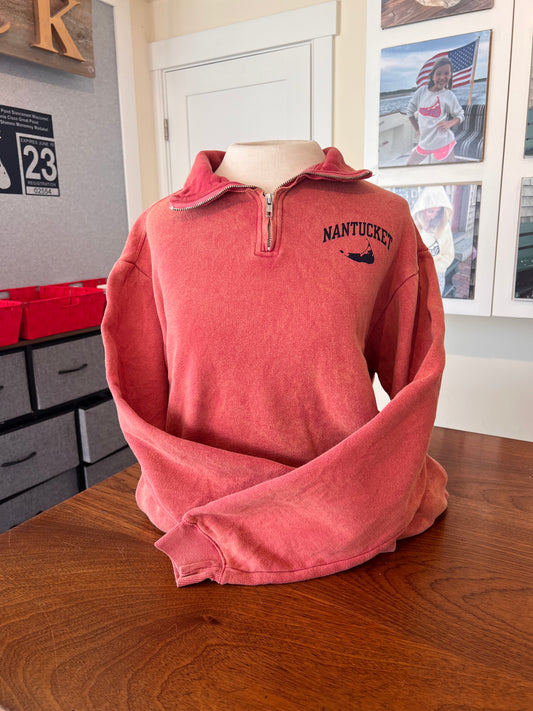 Nantucket Red 1/4 Zip