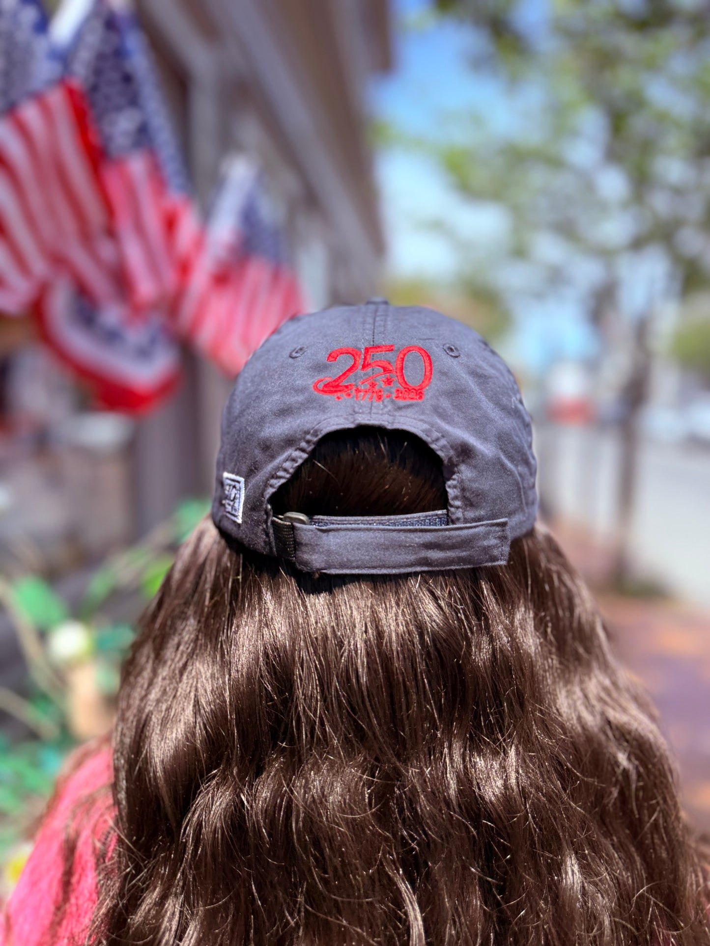 Adult USA Hat In Navy Celebrating the 250th Birthday