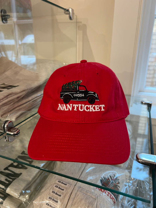 Nantucket Christmas Truck Hat