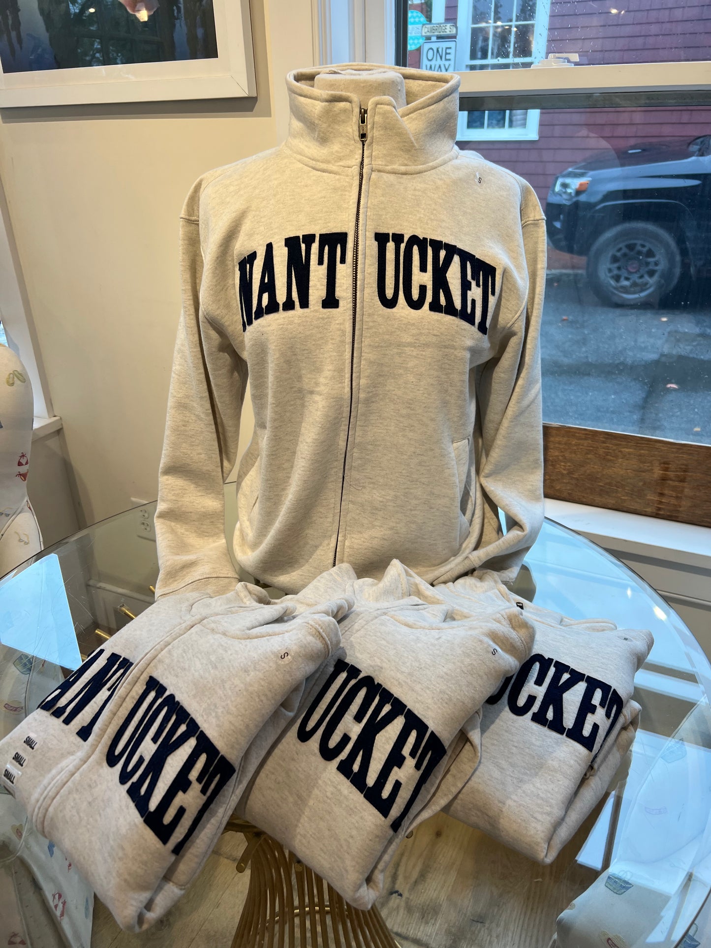 Nantucket Full Zip Sweatshirt - Navy
