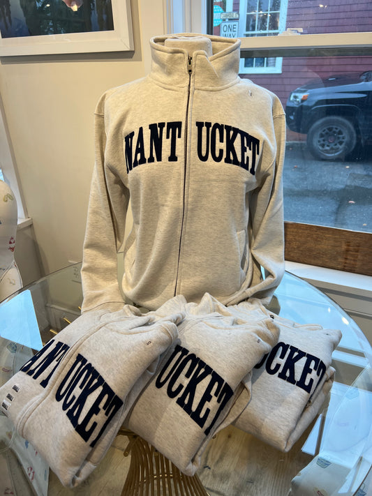 Nantucket Full Zip Sweatshirt - Navy