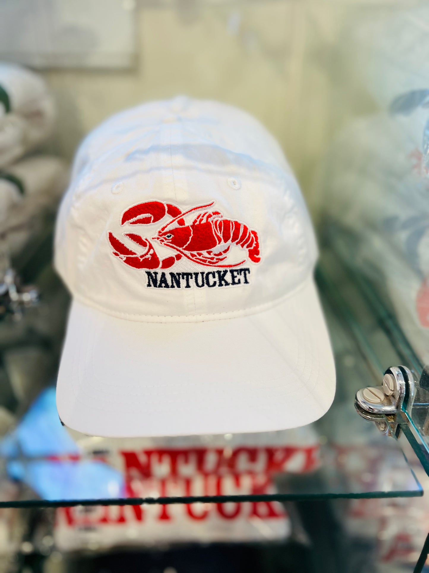 Adult Lobster Hat In White