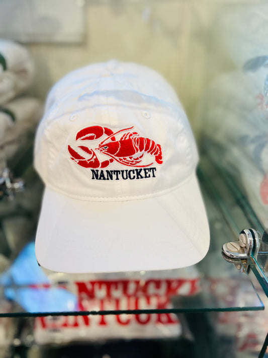 Adult Lobster Hat In White