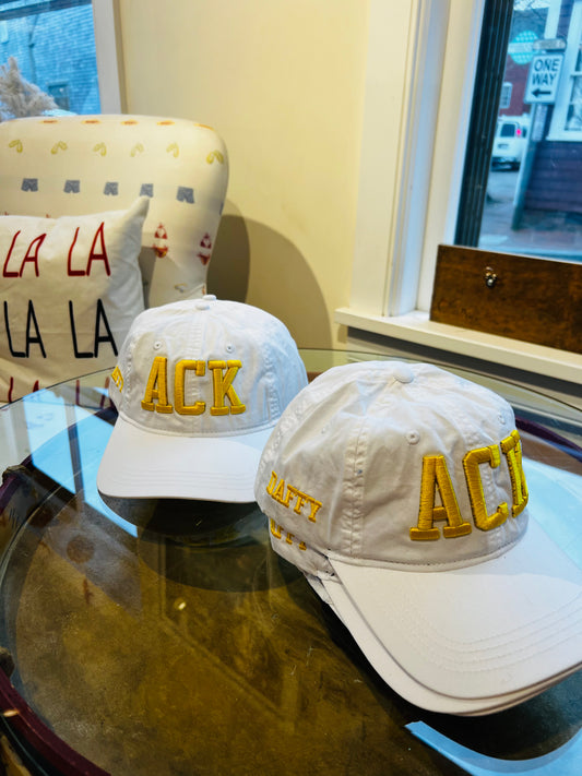 Adult ACK Daffy Hat In White