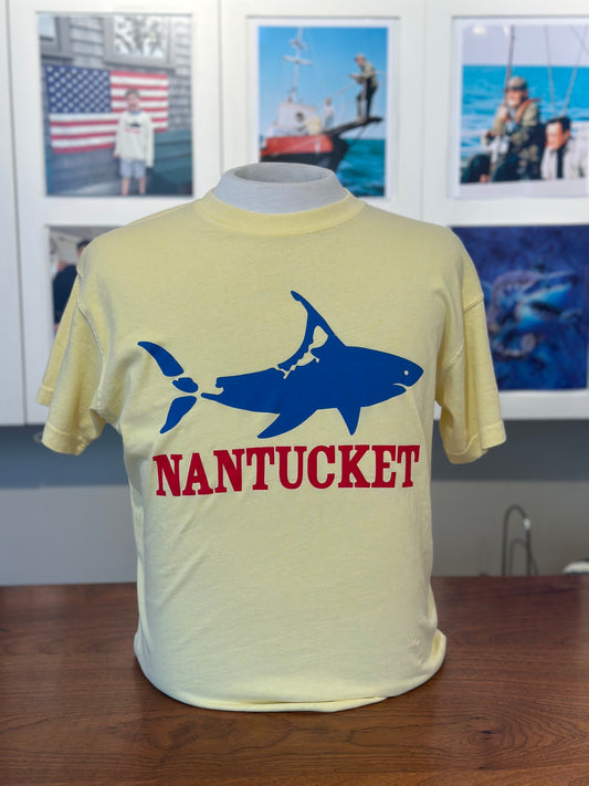 Sunset Yellow Shark T-Shirt