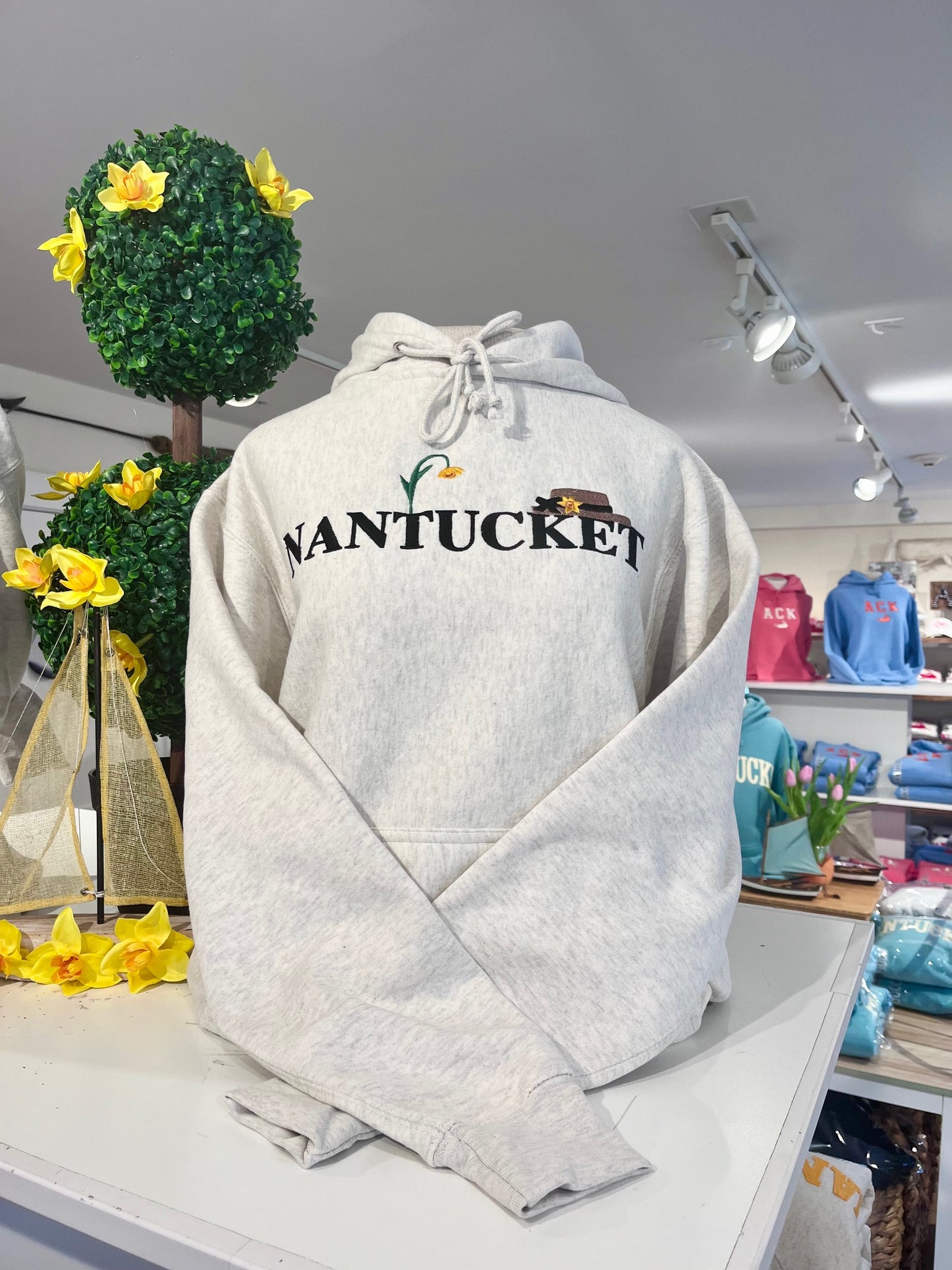 Daffodil Embroidered Nantucket Hooded Sweatshirt Limited Edition 2026