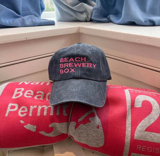 Pink Beach Brewery Box Hat