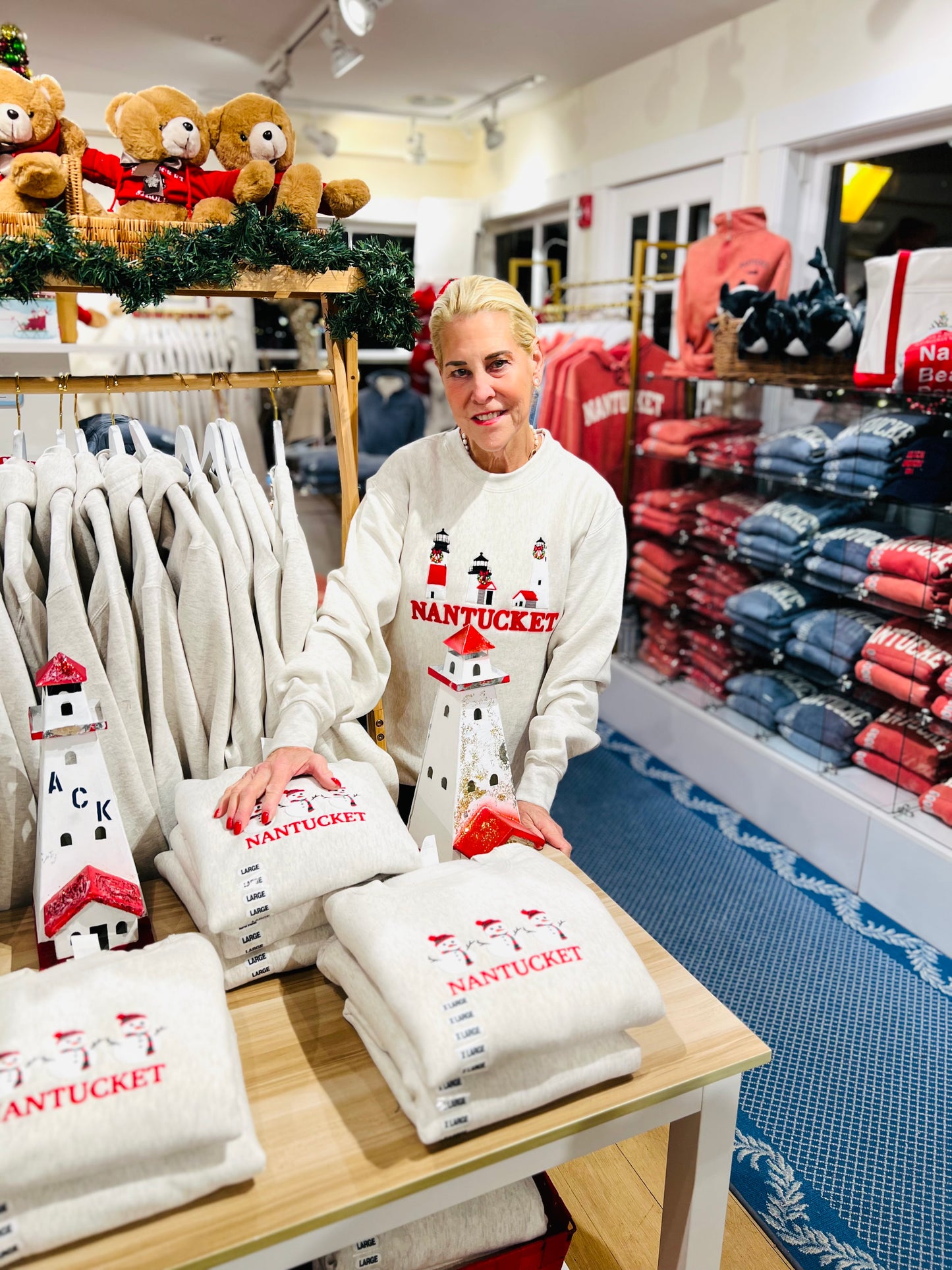 Nantucket Lighthouse Holiday Crew