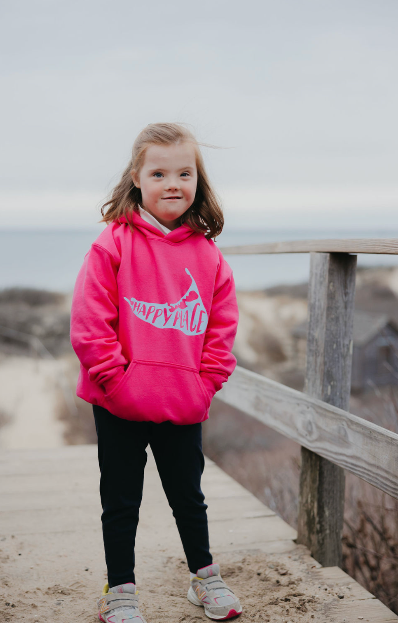 Youth Hot Pink Hoodie